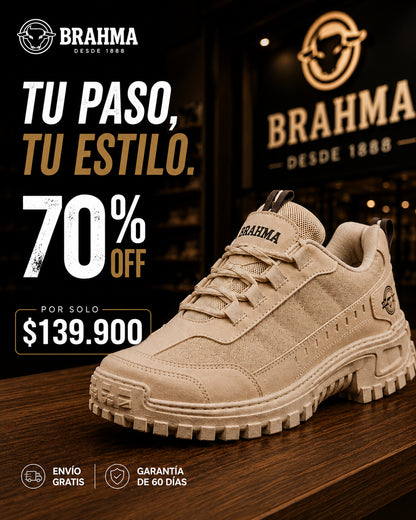 🔥 Zapatos Br4hma + Regalo | Oferta Exclusiva Con 70% de Descuento